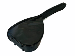 Kalın Koruyucu Siyah Kısa Sap Bağlama Kılıfı