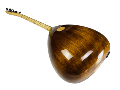 Afrika Cevizi Klavyeli Kısa Sap Bağlama