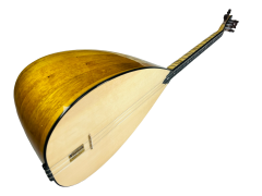 Dut Yaprak Klavyeli Kısa Sap Bağlama