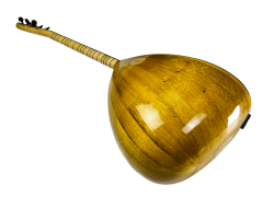 Dut Yaprak Klavyeli Kısa Sap Bağlama