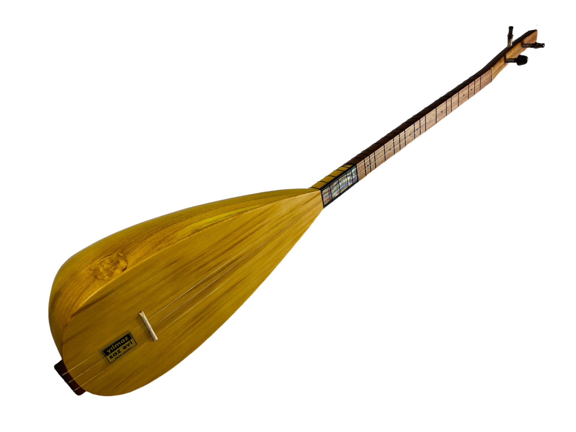 Oyma Dut Kanada Kapaklı Dede Sazı