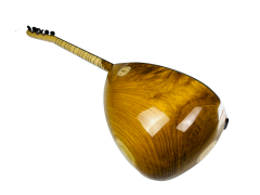 Oyma Dut Klavyeli Kısa Sap Bağlama