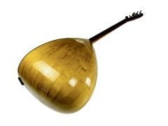 Solak Dut Yaprak Kanada Kapaklı Klavyeli Kısa Sap Bağlama