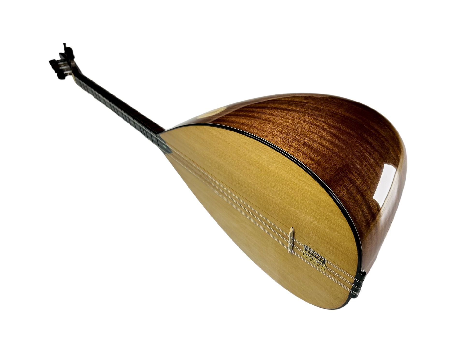 Solak Maun Kanada Kapaklı Klavyeli Kısa Sap Bağlama